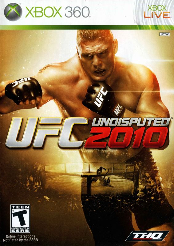 UFC Undisputed 2010 box art for Playstation 3